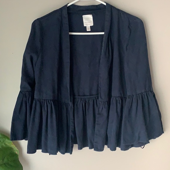 LC Lauren Conrad Jackets & Blazers - LC navy jacket